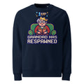 Grandad Has Respawned Christmas Heavyweight Sweatshirt - Ricki Robin