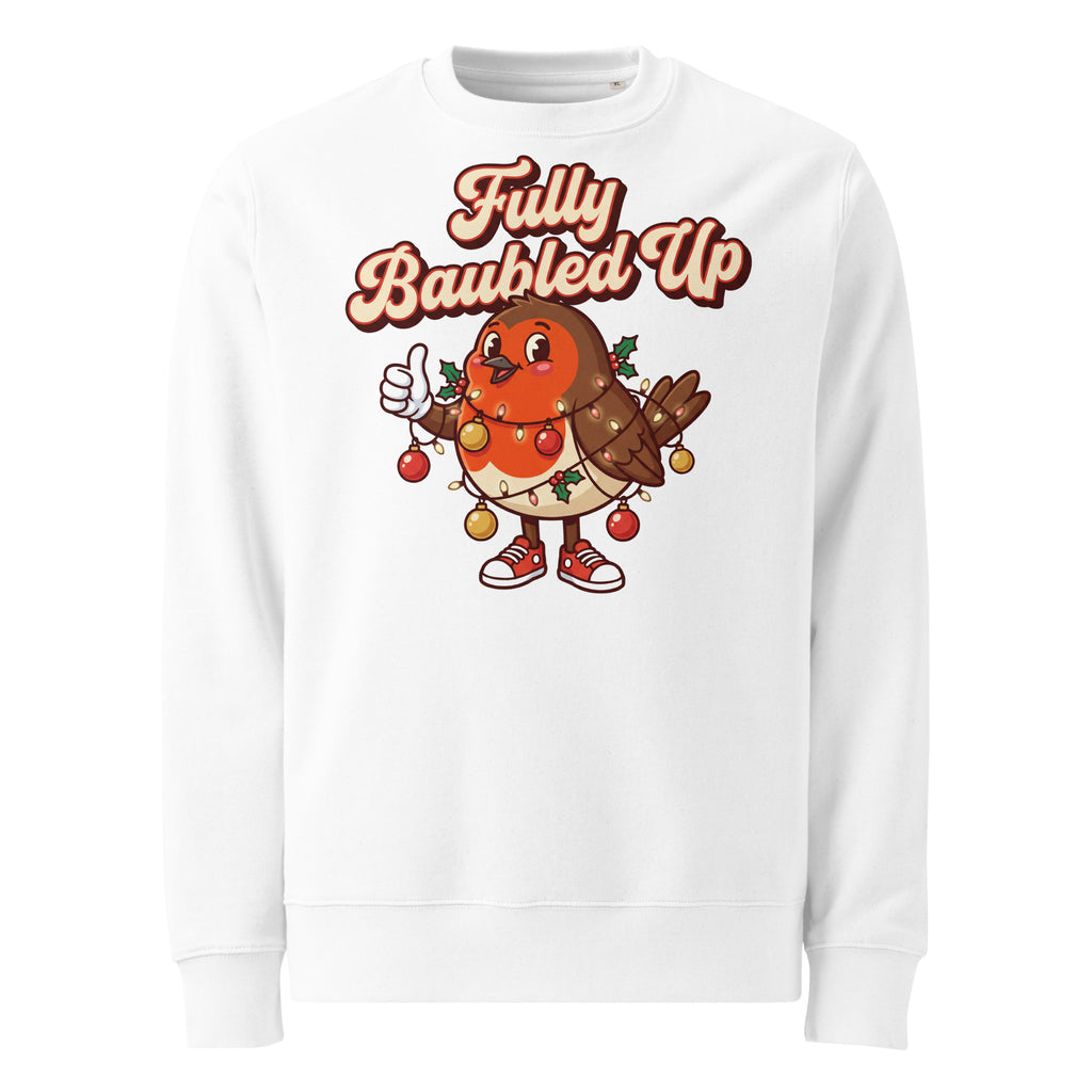 Fully Baubled Up Christmas Heavyweight Sweatshirt - Ricki Robin