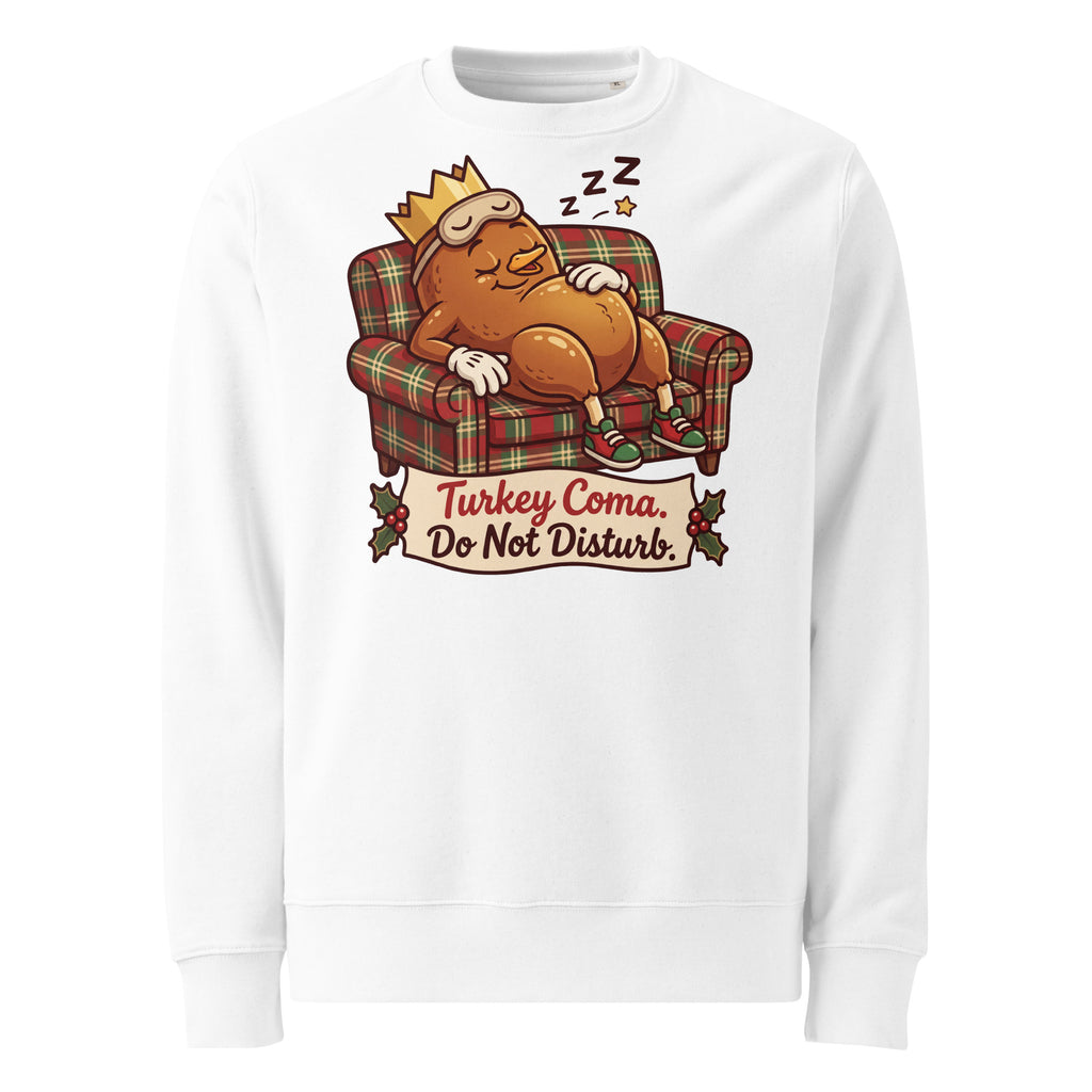 Turkey Coma. Do Not Disturb. Christmas Heavyweight Sweatshirt - Ricki Robin
