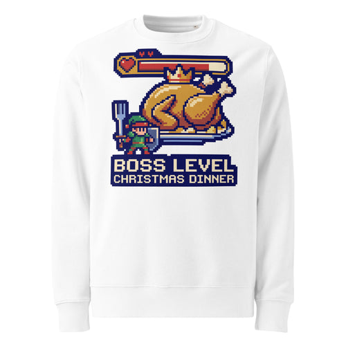 Boss Level: Christmas Dinner Heavyweight Sweatshirt - Ricki Robin