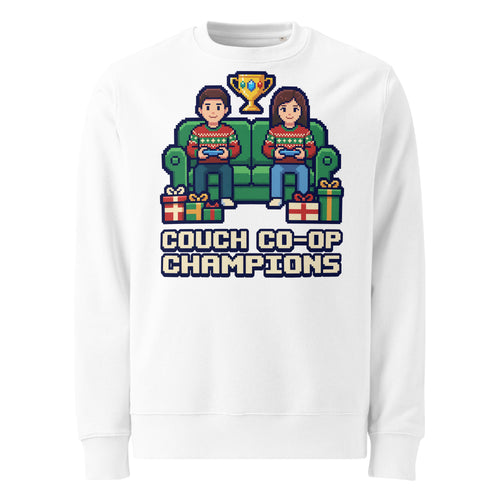 Couch Co-op Champions Christmas Heavyweight Sweatshirt - Ricki Robin