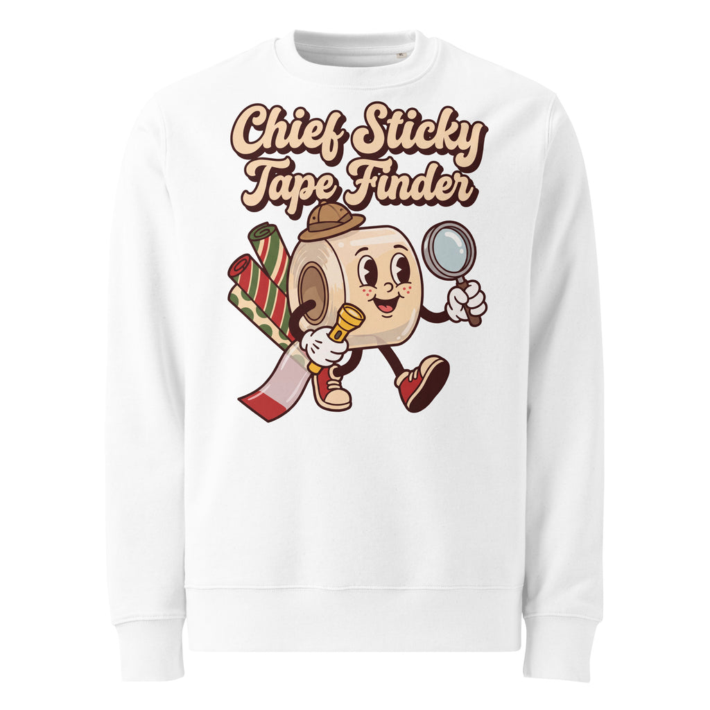 Chief Sticky Tape Finder Christmas Heavyweight Sweatshirt - Ricki Robin
