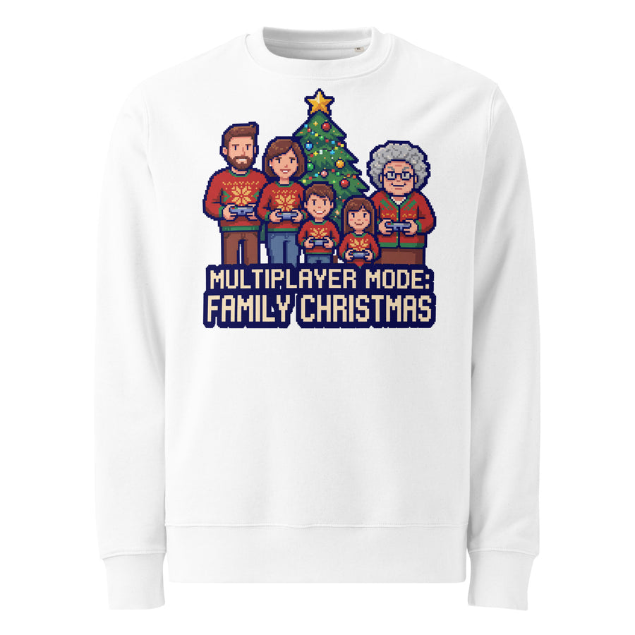 Multiplayer Mode: Family Christmas Heavyweight Sweatshirt - Ricki Robin