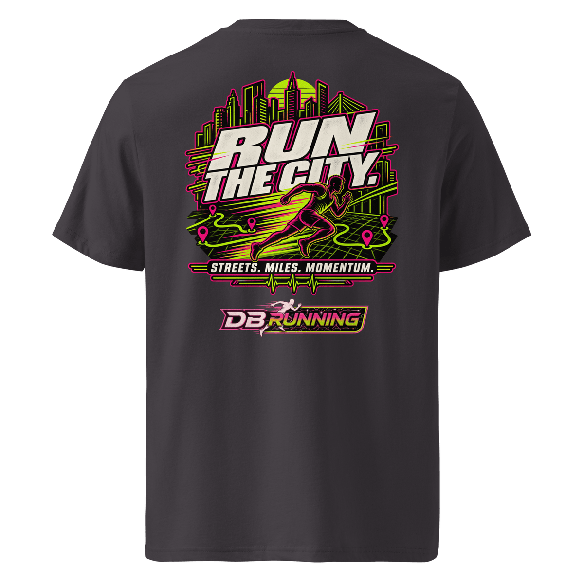 Run the City Male - T-Shirt - DB Running