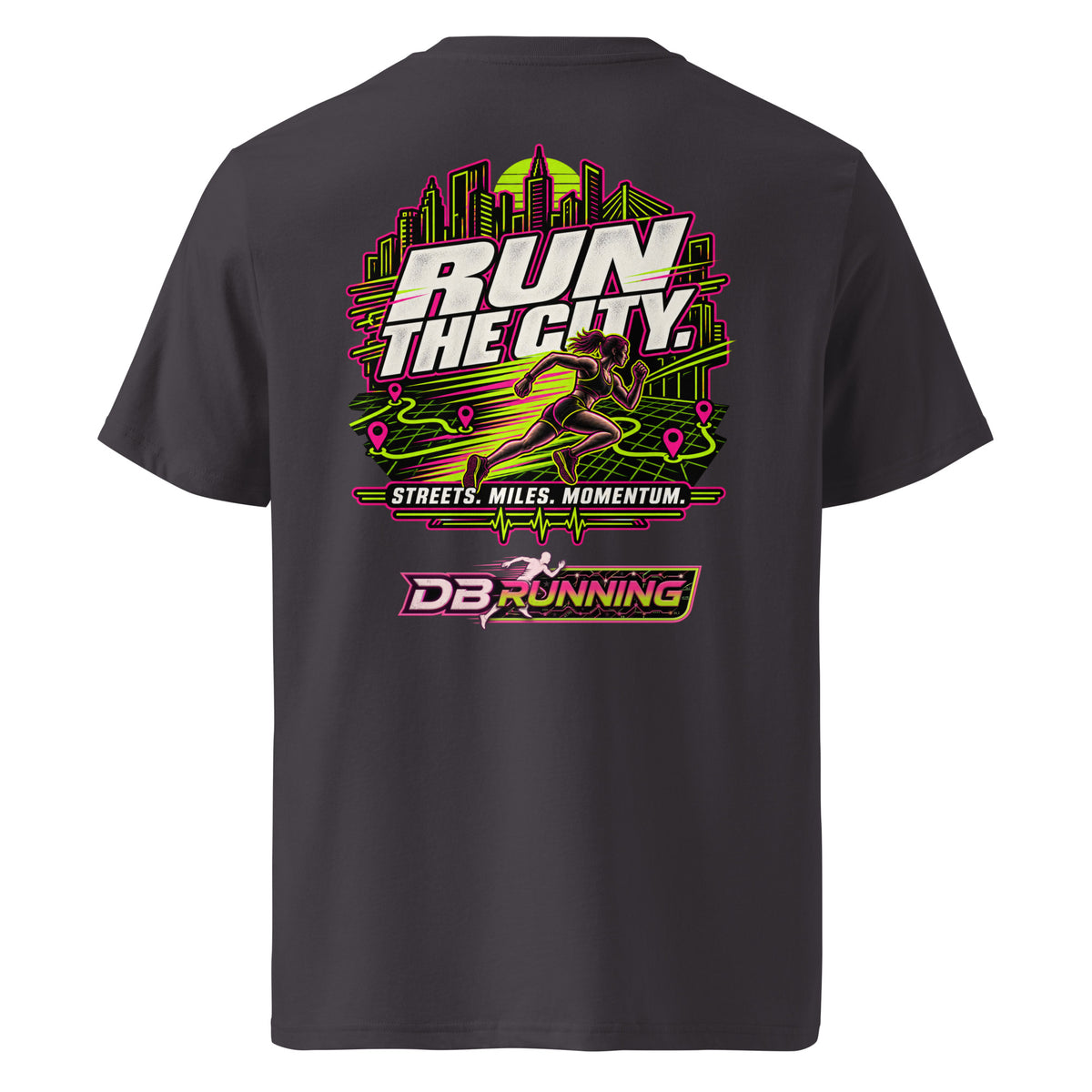 Run the City Female - T-Shirt - DB Running
