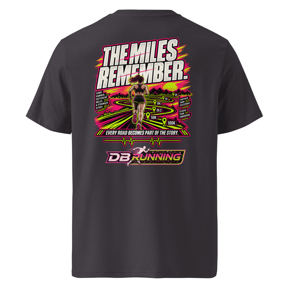 The Miles Remember Female - T-Shirt - DB Running