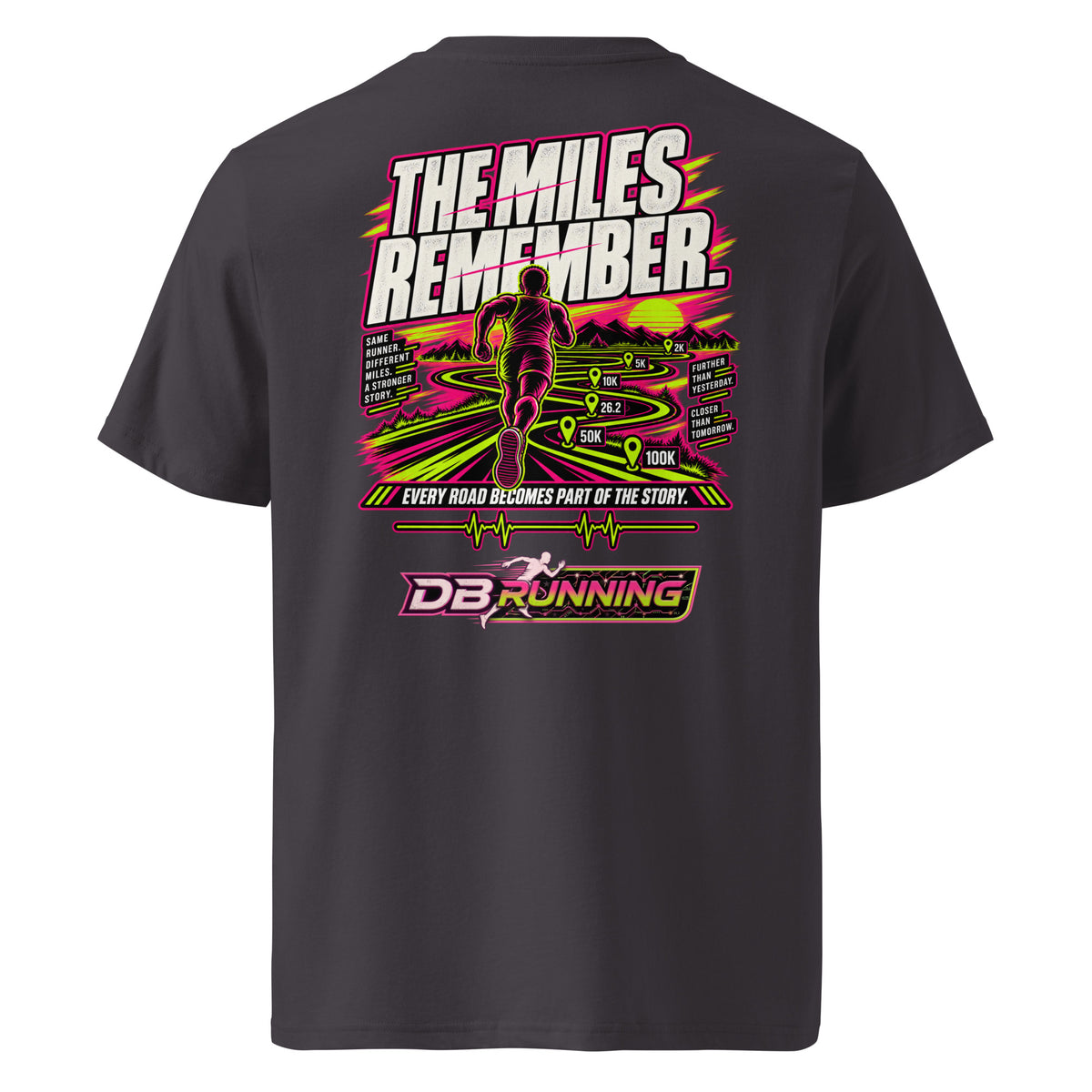 The Miles Remember Male - T-Shirt - DB Running