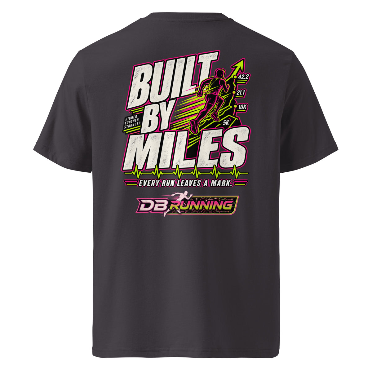 Built by Miles Male - T-Shirt - DB Running