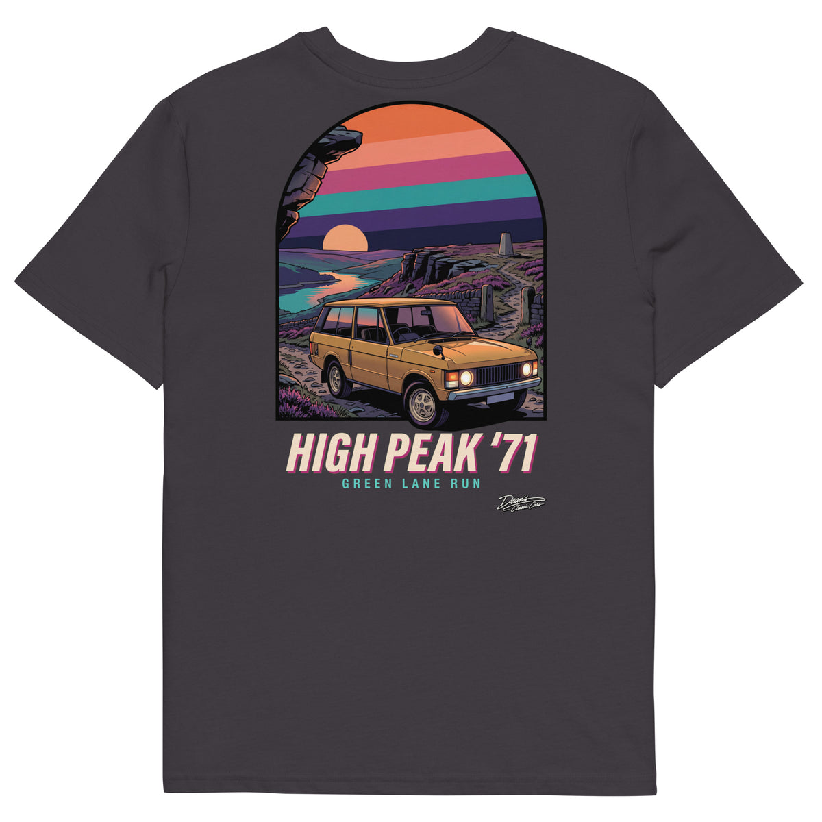 Range Rover High Peak T-Shirt - Dean's Classic Cars