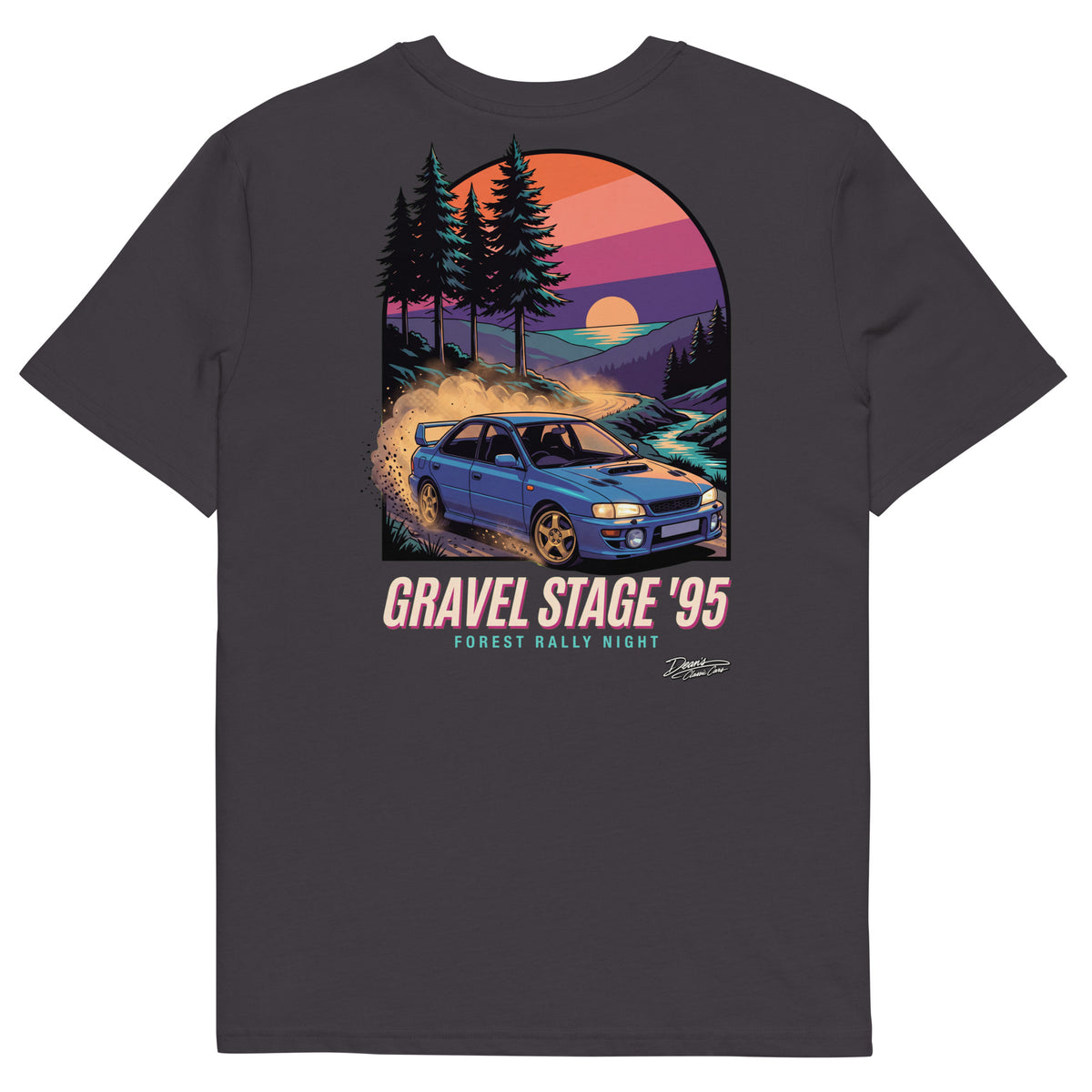 Impreza Turbo Gravel Stage T-Shirt - Dean's Classic Cars