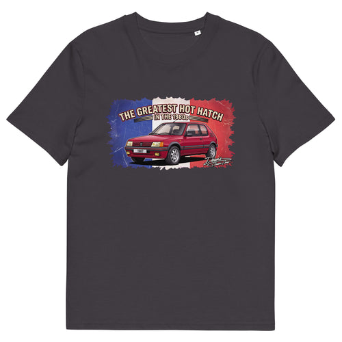 205 GTI Cherry Red T-Shirt - Dean's Classic Cars