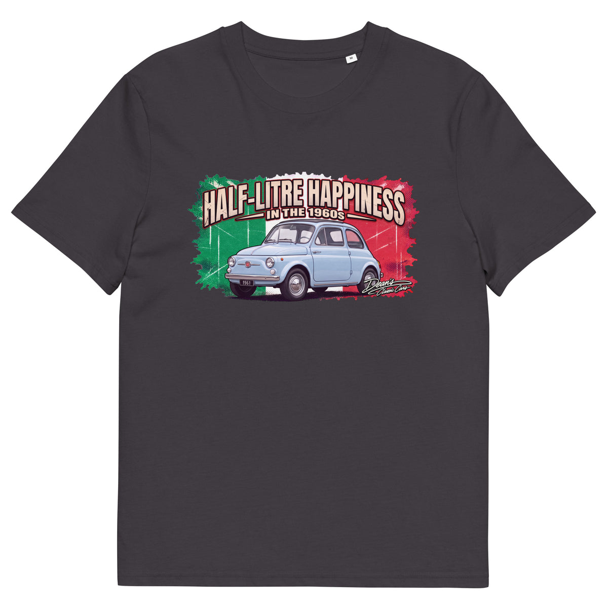 500 D Celestial Blue T-Shirt - Dean's Classic Cars
