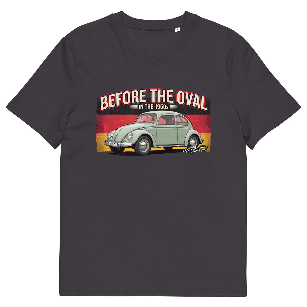 Beetle Split Pastel Green T-Shirt - Dean's Classic Cars