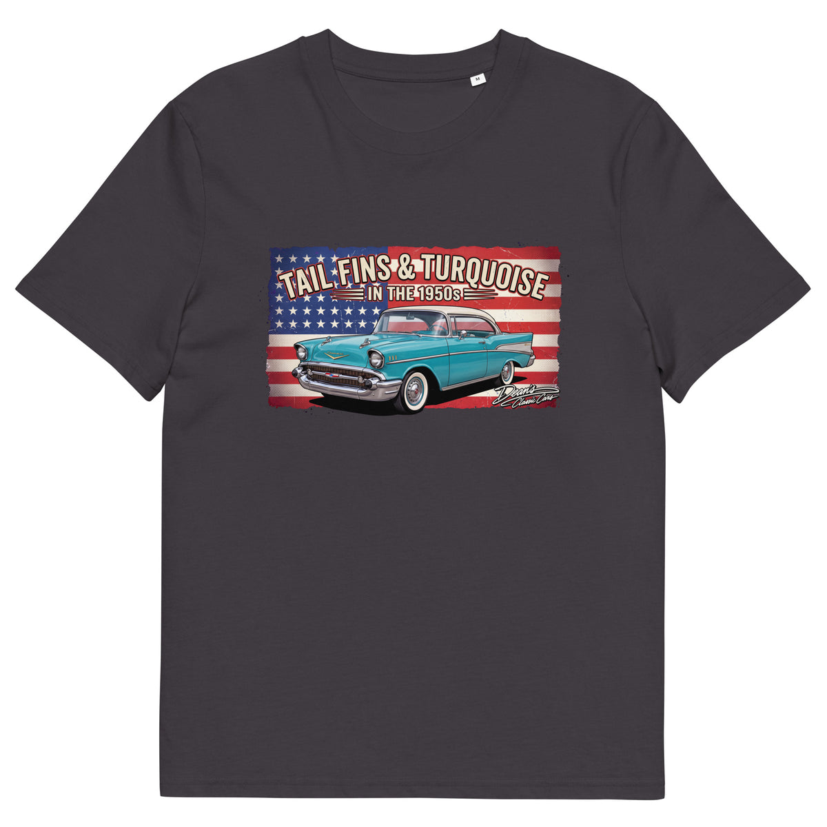 Bel Air Tropical Turquoise T-Shirt - Dean's Classic Cars