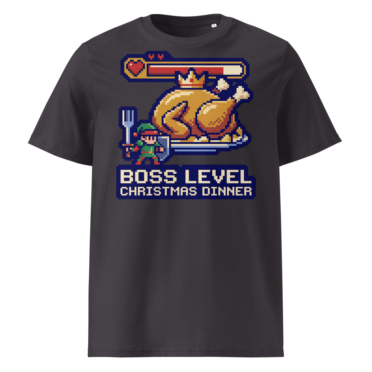 Boss Level: Christmas Dinner T-Shirt - Ricki Robin