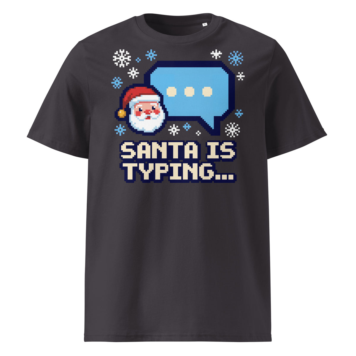 Santa Is Typing... Christmas T-Shirt - Ricki Robin