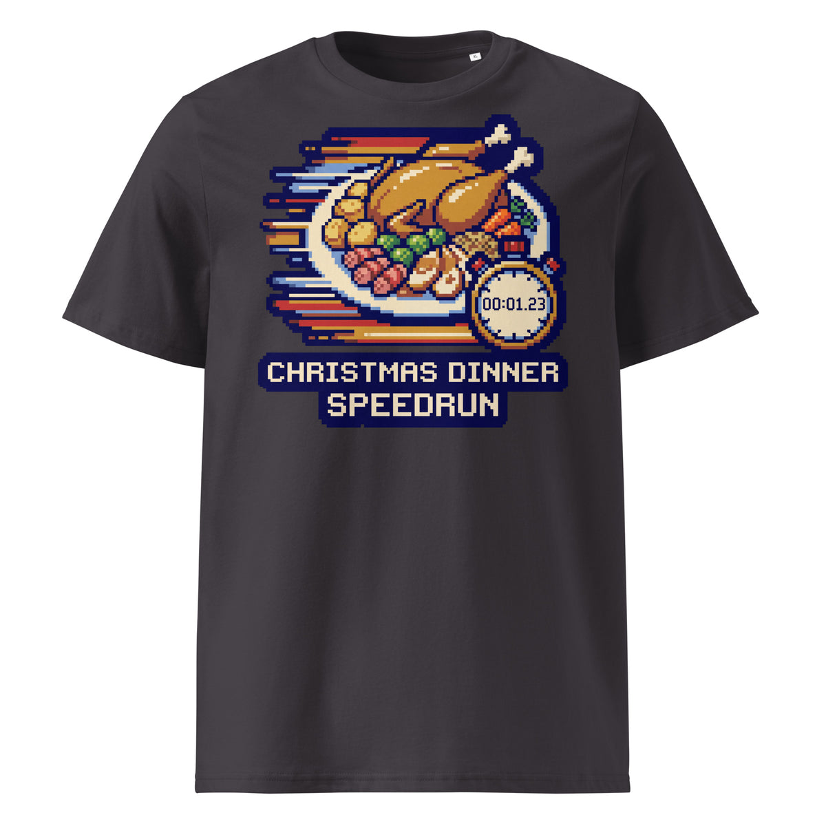 Christmas Dinner Speedrun T-Shirt - Ricki Robin