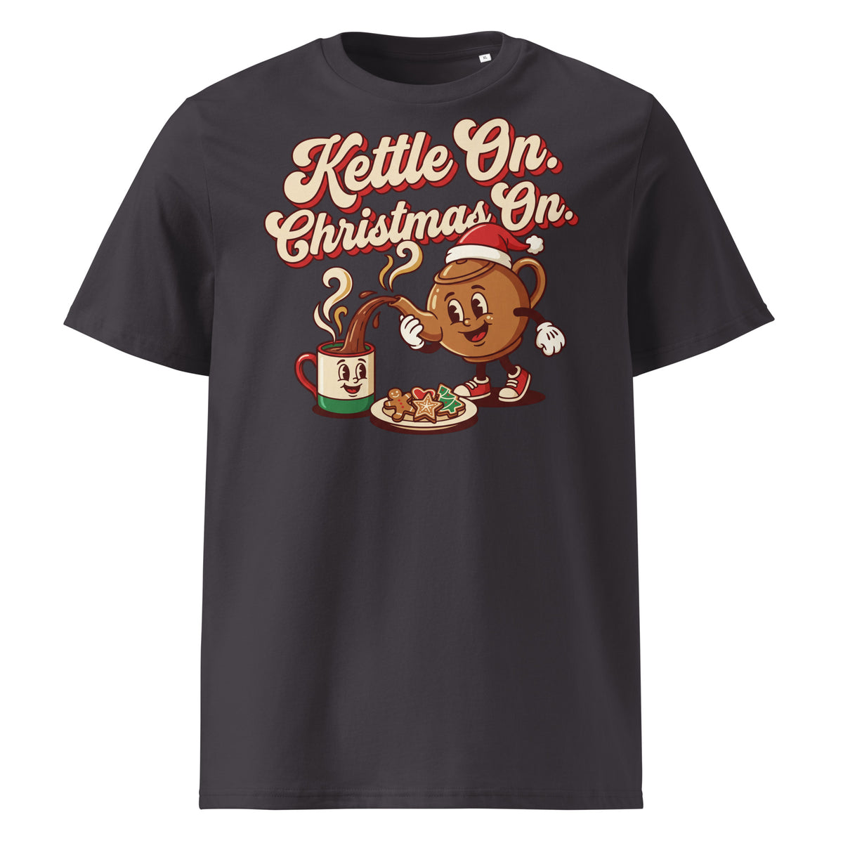 Kettle On. Christmas On. T-Shirt - Ricki Robin