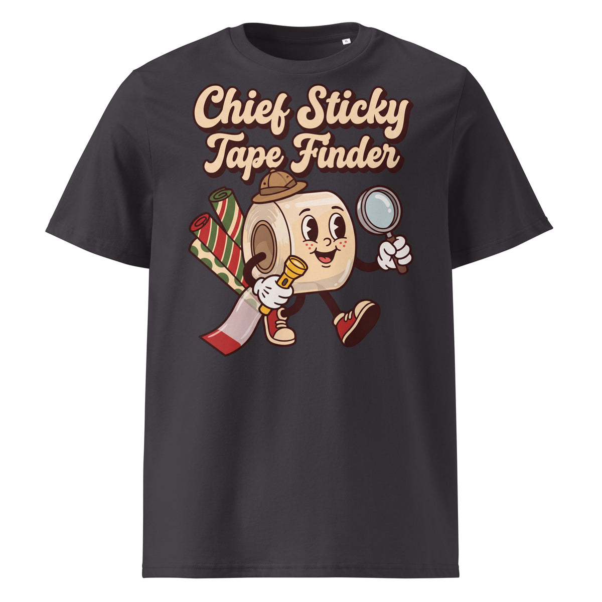 Chief Sticky Tape Finder Christmas T-Shirt - Ricki Robin