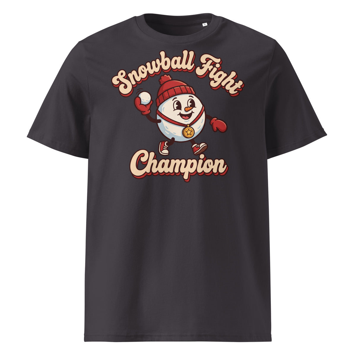 Snowball Fight Champion Christmas T-Shirt - Ricki Robin
