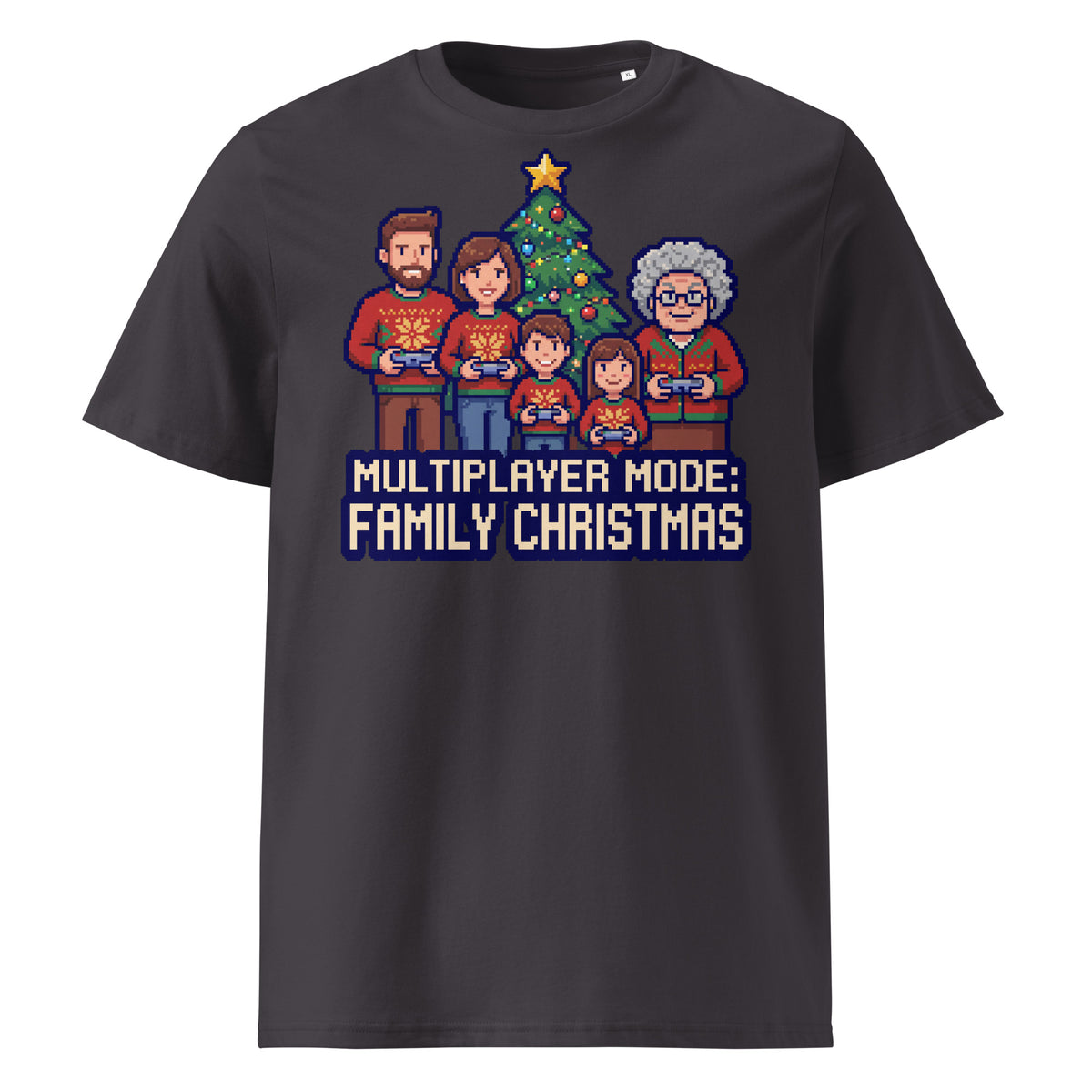 Multiplayer Mode: Family Christmas T-Shirt - Ricki Robin