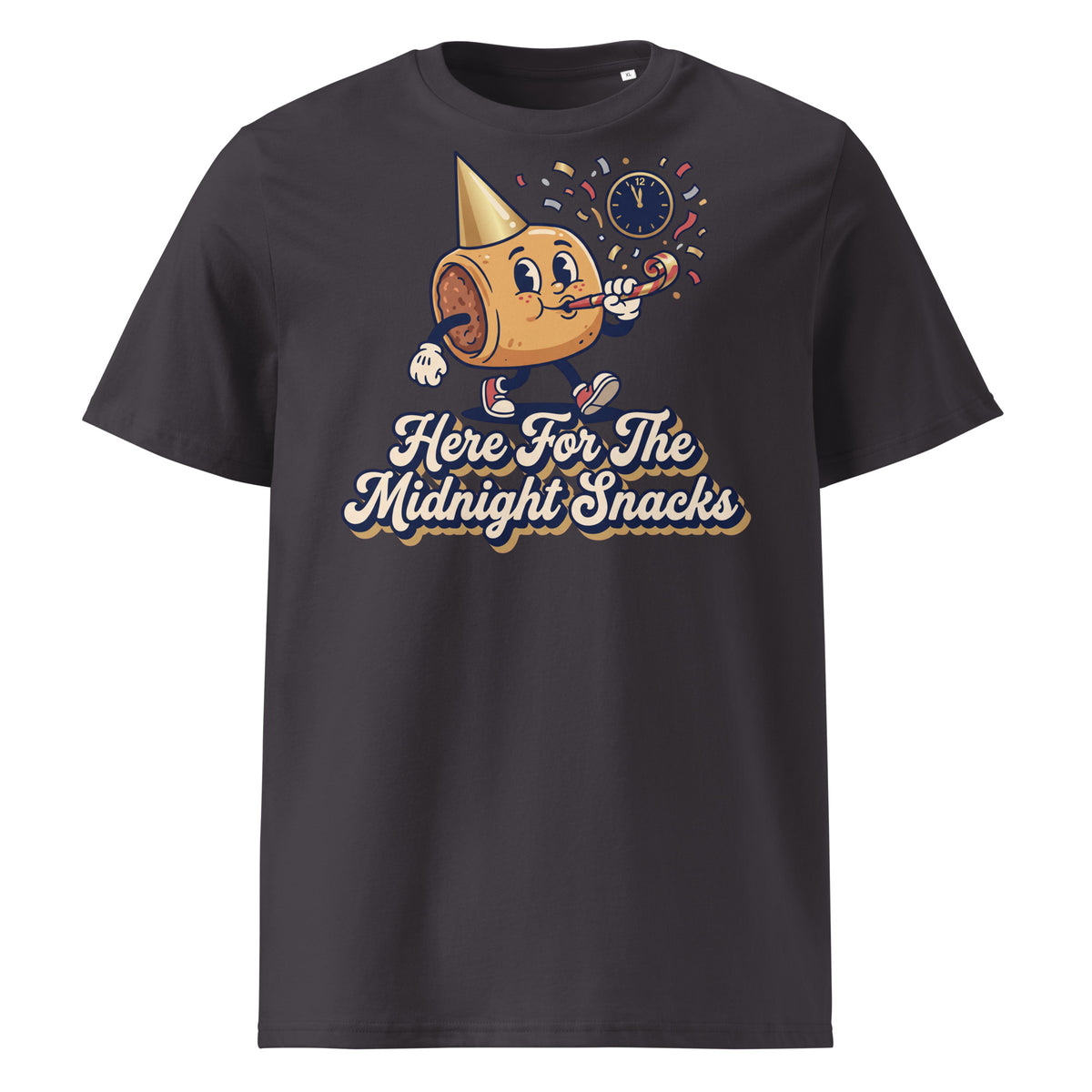 Here For The Midnight Snacks New Year T-Shirt - Ricki Robin