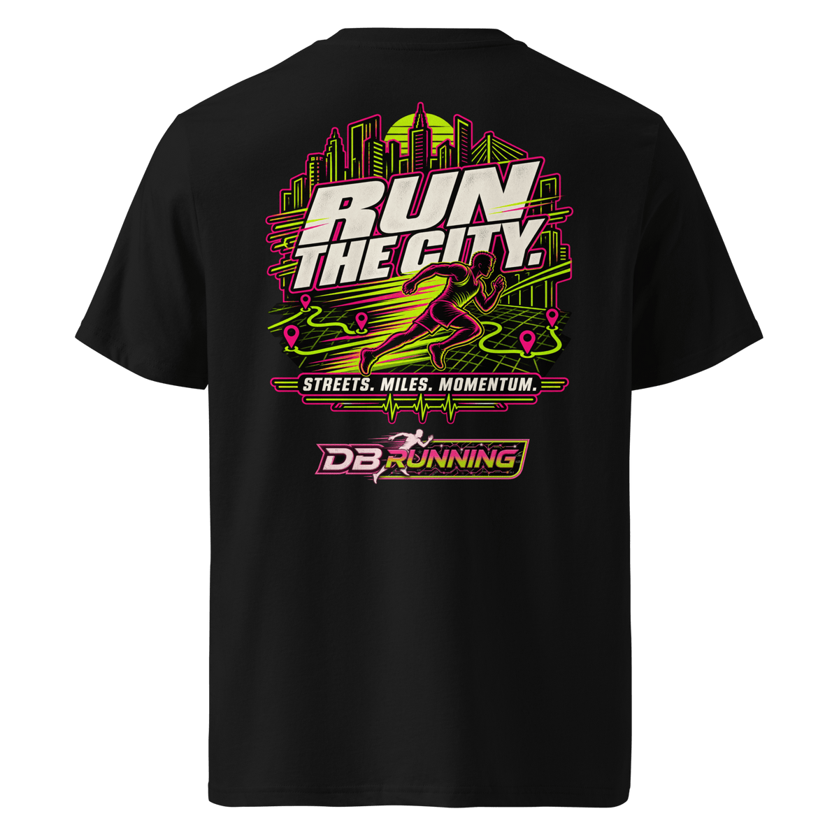Run the City Male - T-Shirt - DB Running