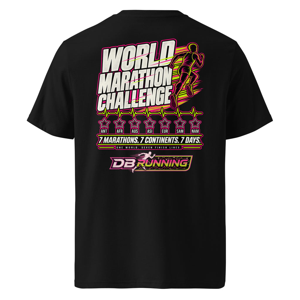 World Marathon Challenge Male - T-Shirt - DB Running