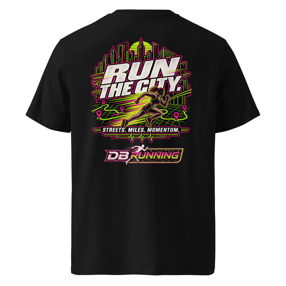 Run the City Female - T-Shirt - DB Running