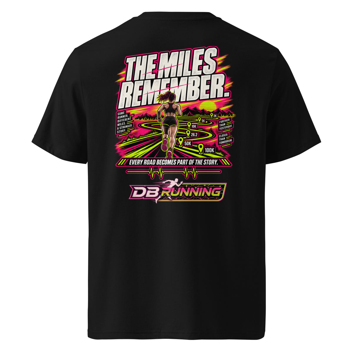 The Miles Remember Female - T-Shirt - DB Running