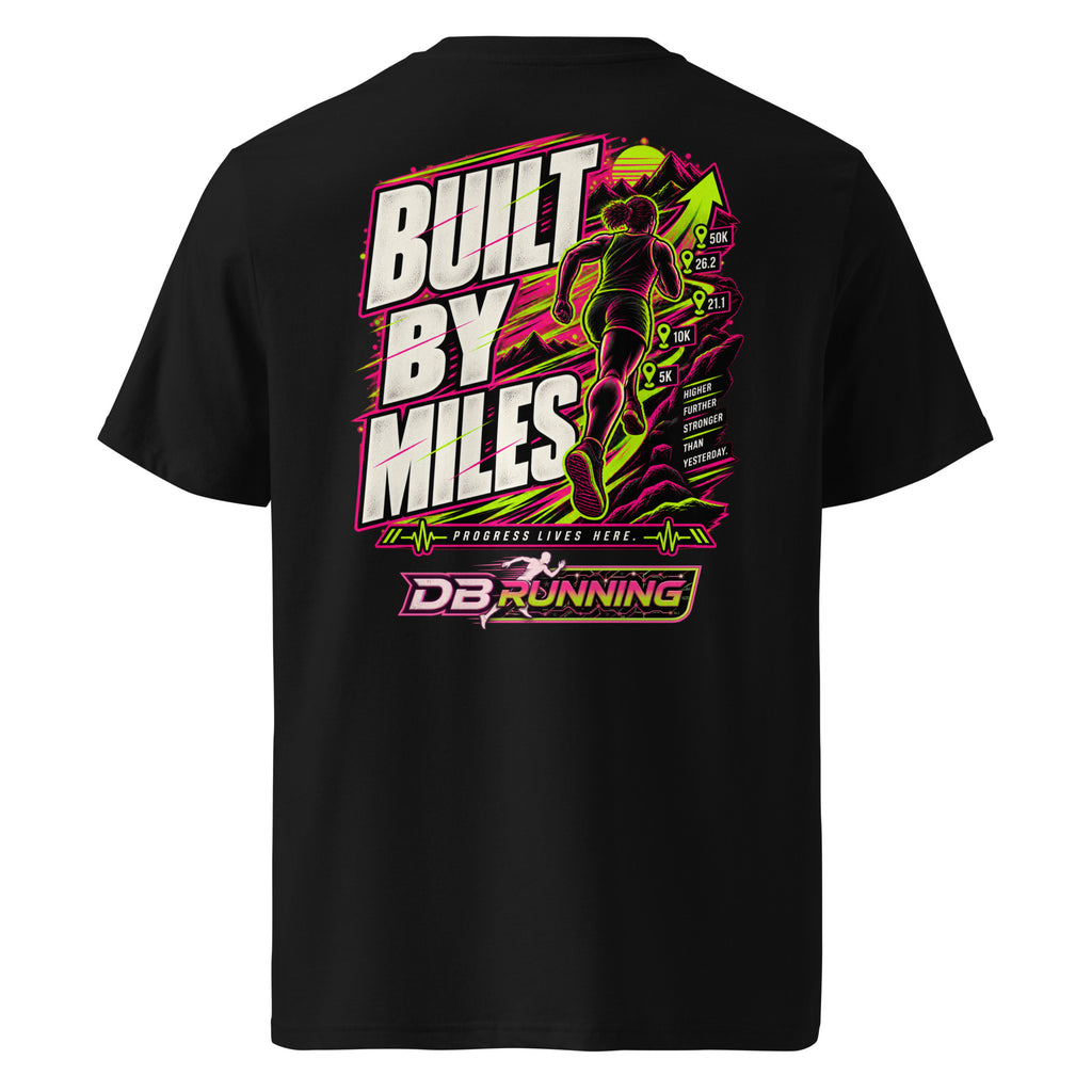 Built by Miles Female - T-Shirt - DB Running