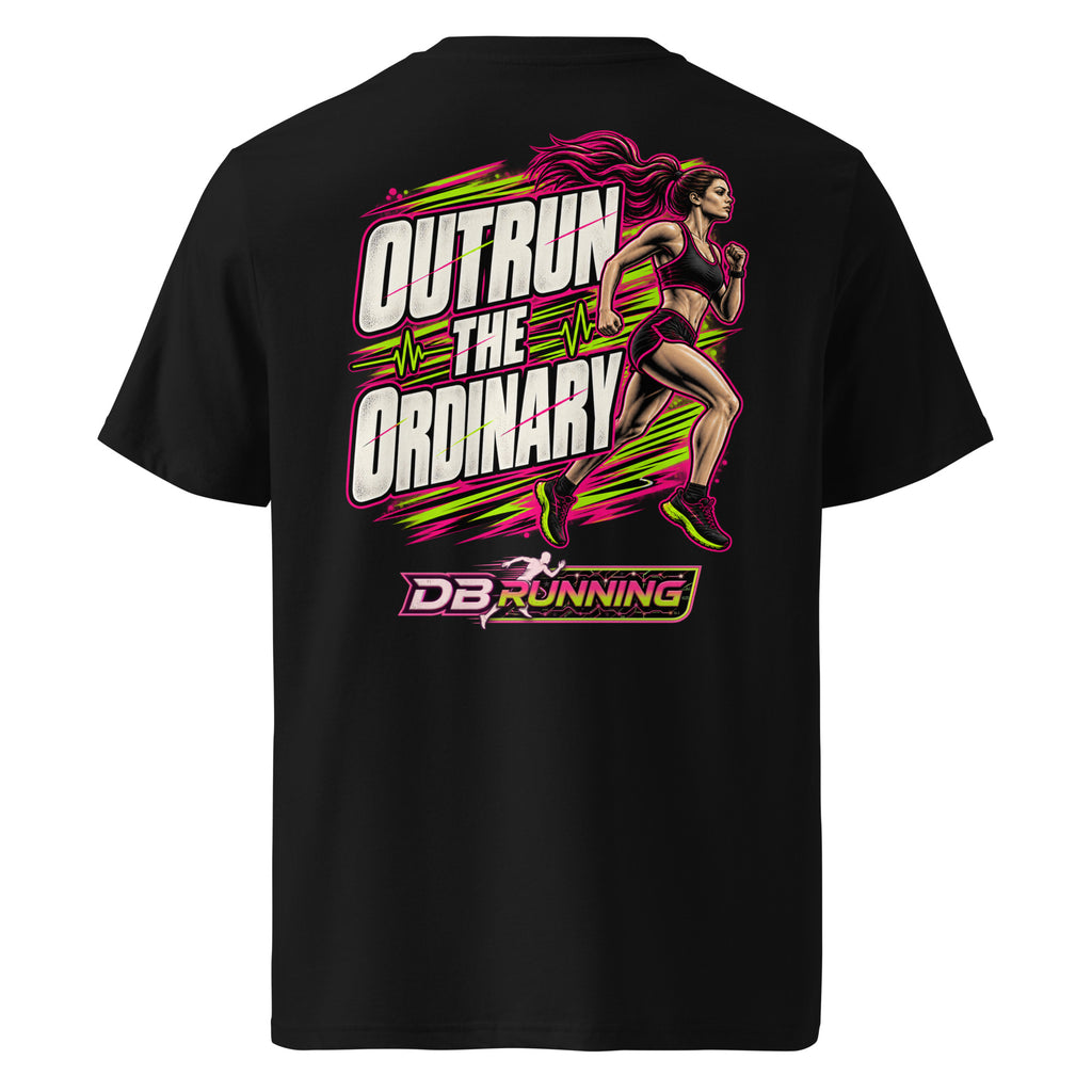 Outrun the Ordinary Female - T-Shirt - DB Running