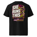 She Runs This - T-Shirt - DB Running