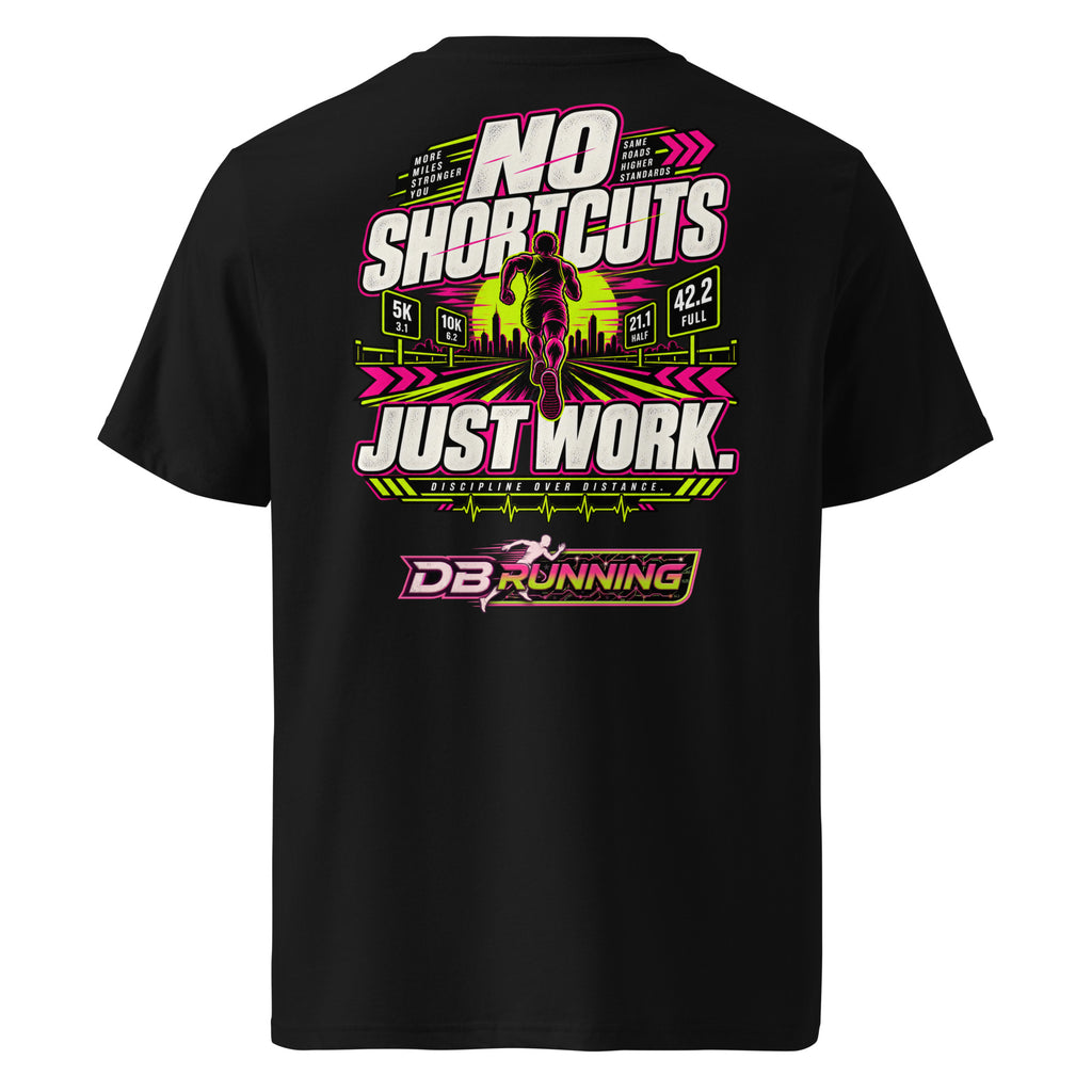 No Shortcuts Male - T-Shirt - DB Running