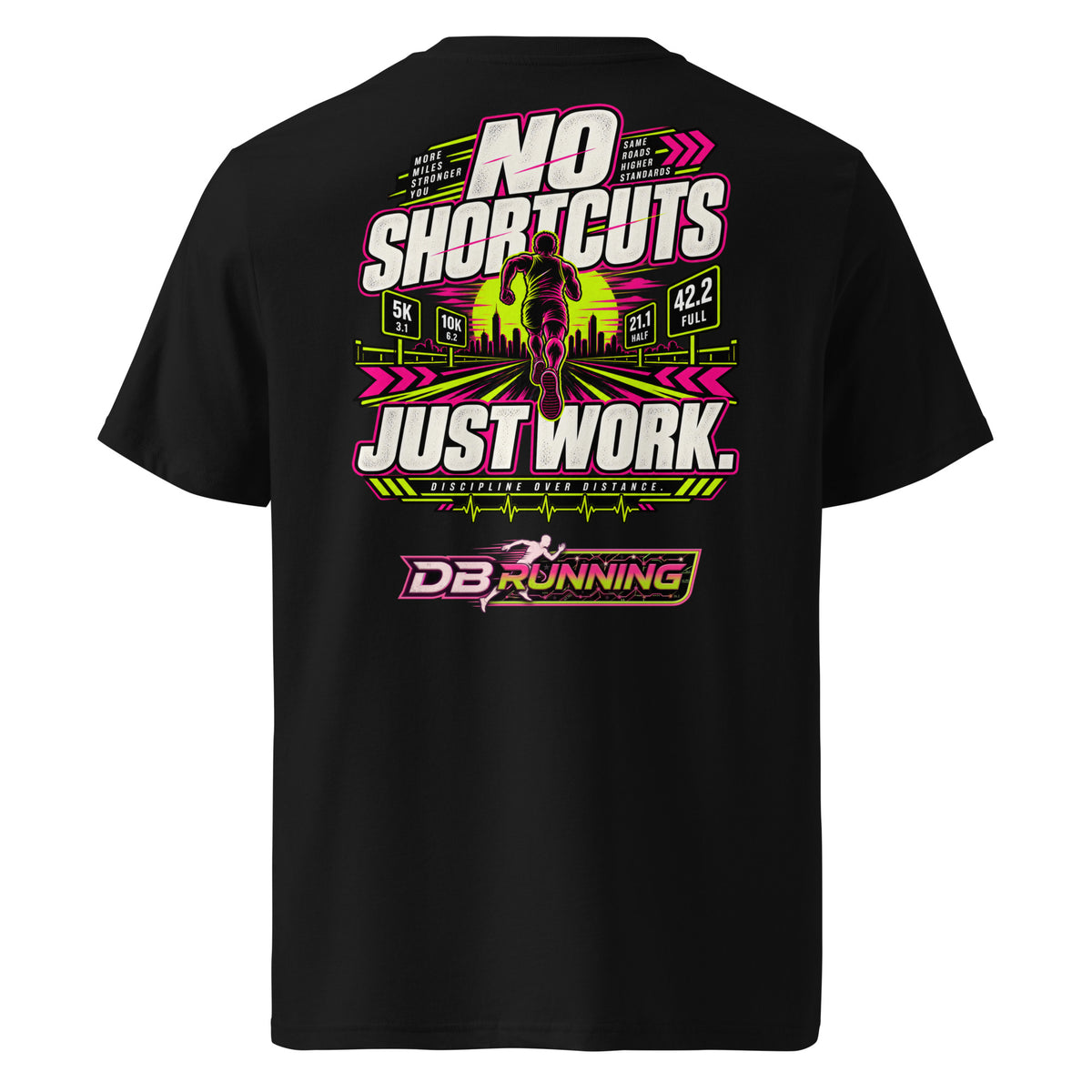 No Shortcuts Male - T-Shirt - DB Running