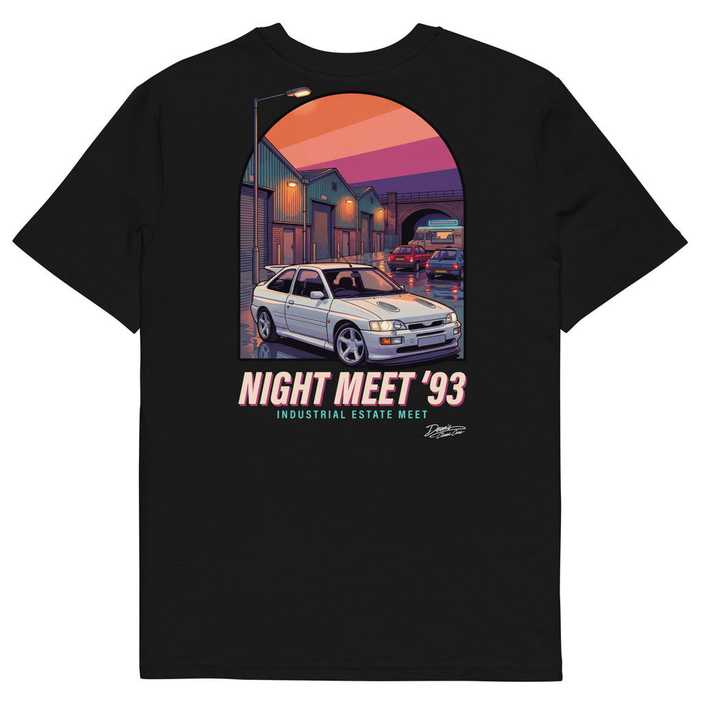 Escort Cosworth Night Meet T-Shirt - Dean's Classic Cars