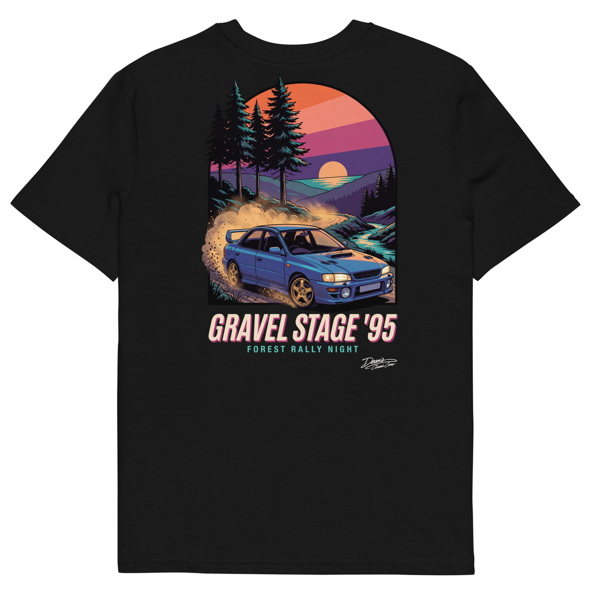 Impreza Turbo Gravel Stage T-Shirt - Dean's Classic Cars
