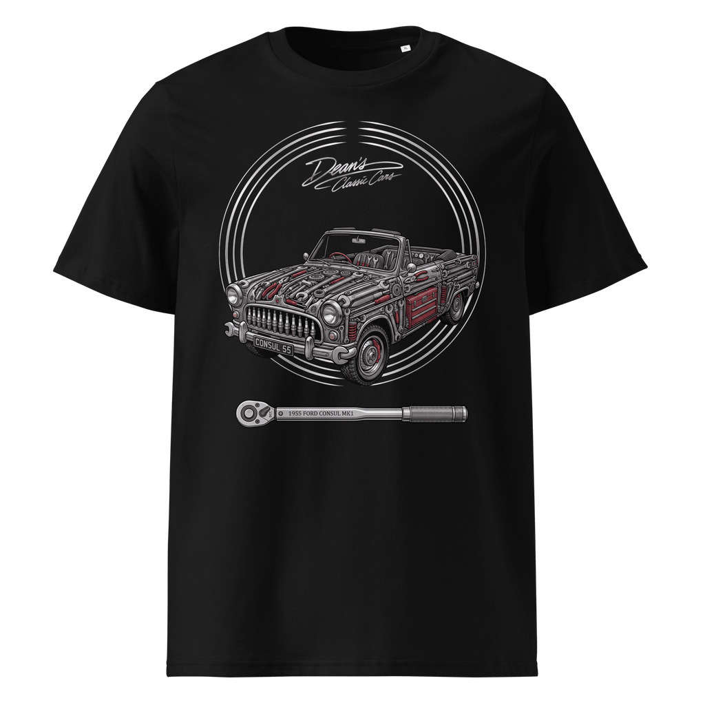 Consul Convertible Chrome Forged T-Shirt - Dean's Classic Cars