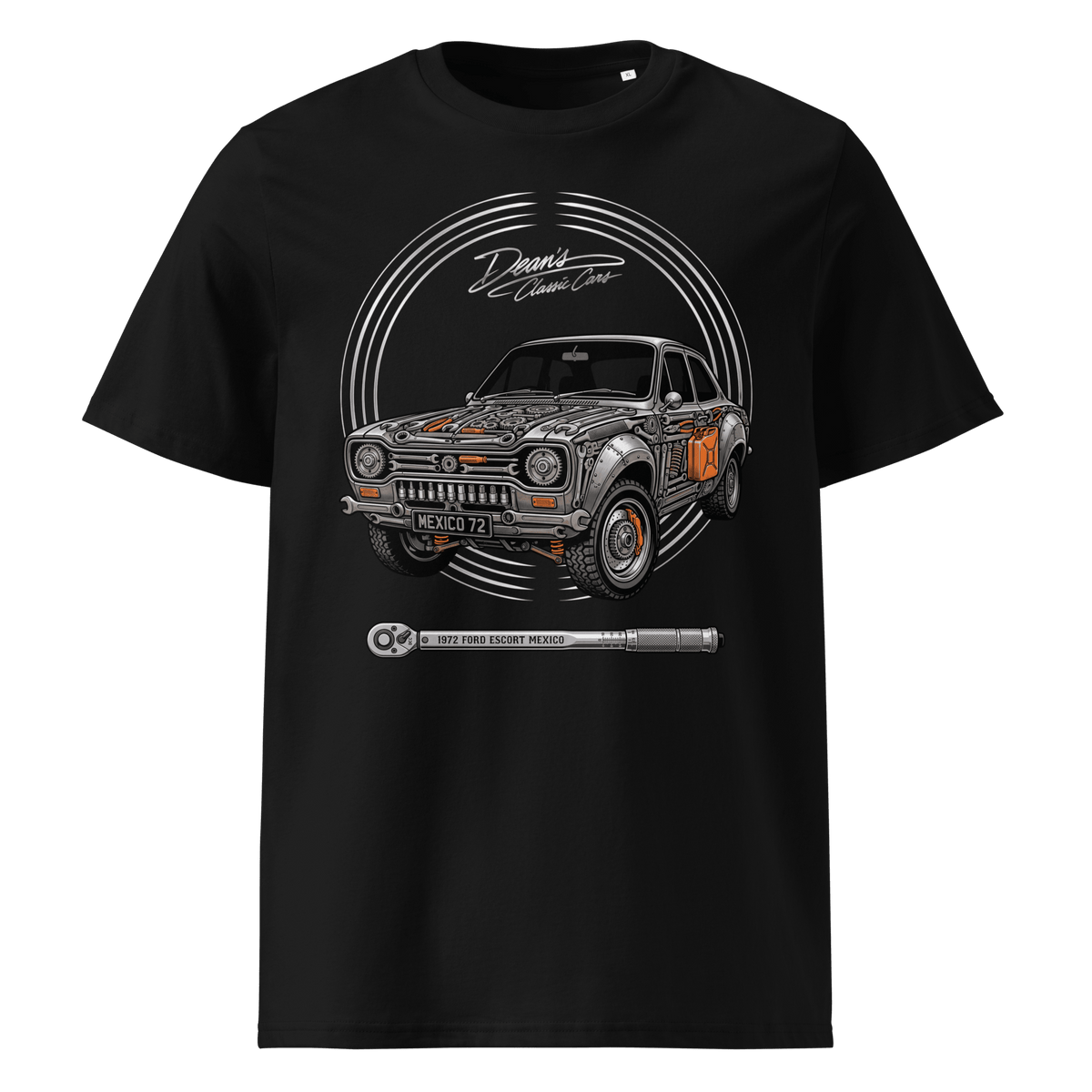 Escort Mexico Rally Forged T-Shirt - Dean's Classic Cars