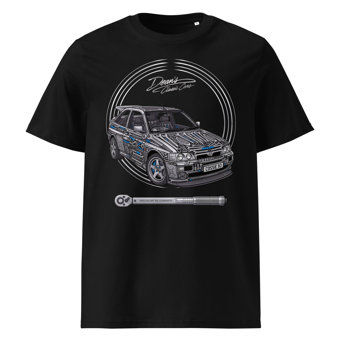 Escort Cossie Biplane Forged T-Shirt - Dean's Classic Cars
