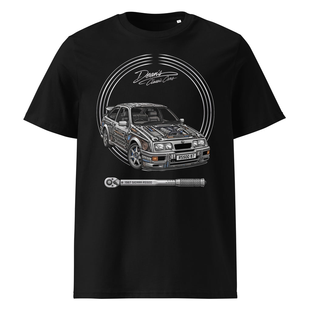 Sierra RS500 Socket Bumper T-Shirt - Dean's Classic Cars
