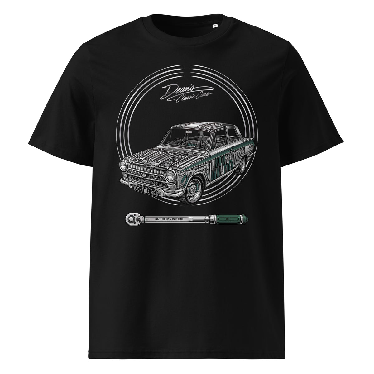 Cortina Twin Cam Forged T-Shirt - Dean's Classic Cars
