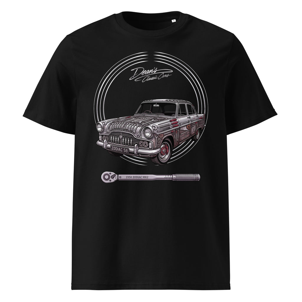 Zodiac Mk2 Plug Grille T-Shirt - Dean's Classic Cars