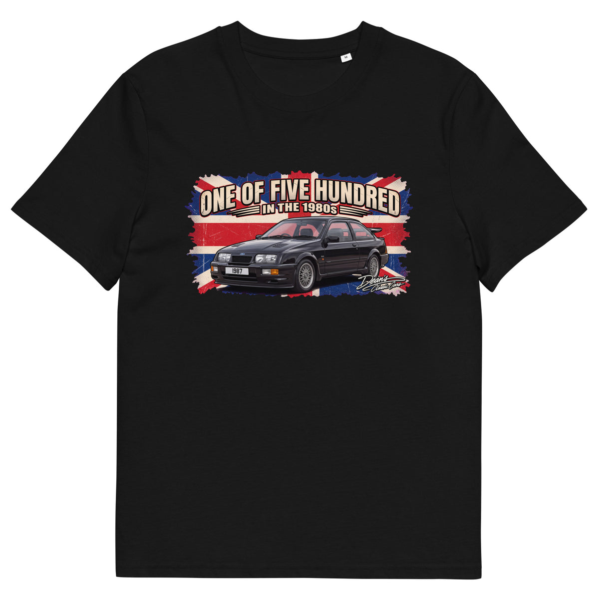 Sierra RS500 Whale Tail T-Shirt - Dean's Classic Cars