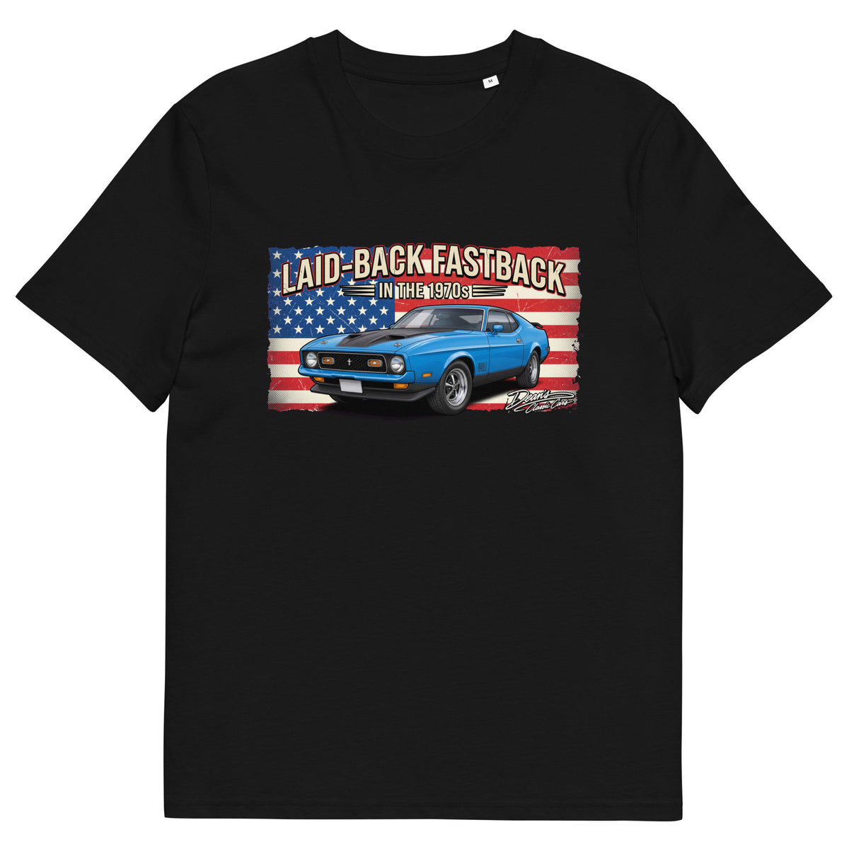 Mach 1 Grabber Blue T-Shirt - Dean's Classic Cars