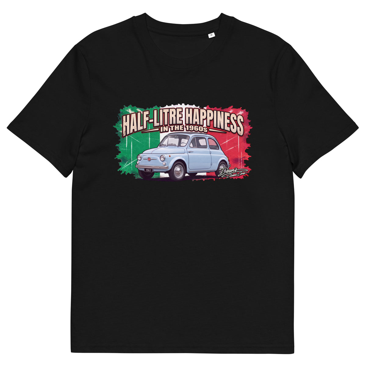 500 D Celestial Blue T-Shirt - Dean's Classic Cars