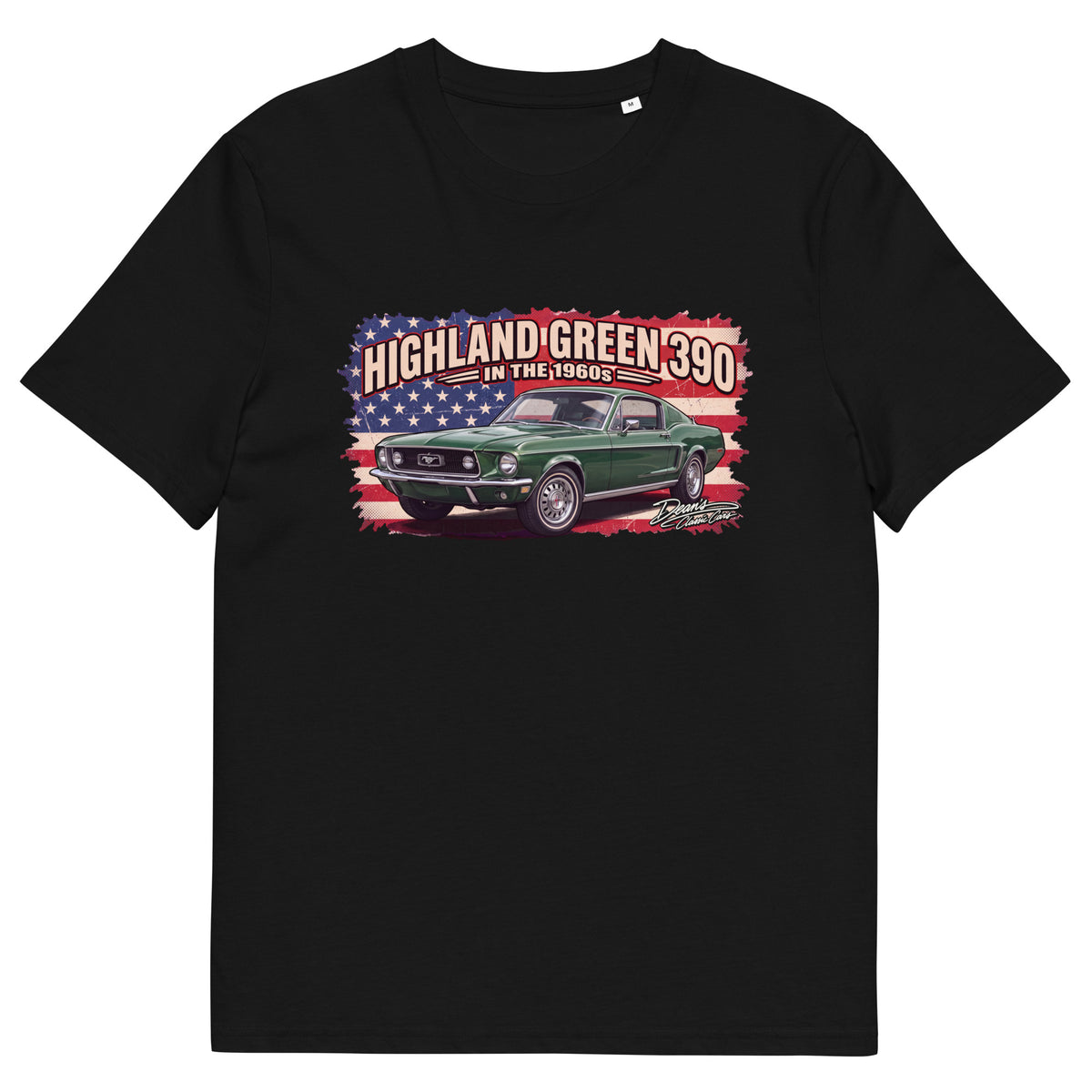 Mustang GT Highland Green T-Shirt - Dean's Classic Cars