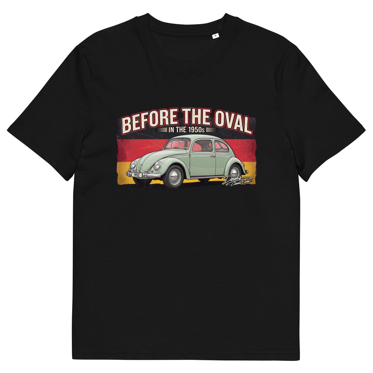 Beetle Split Pastel Green T-Shirt - Dean's Classic Cars