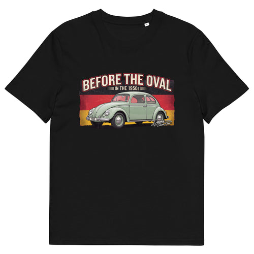 Beetle Split Pastel Green T-Shirt - Dean's Classic Cars