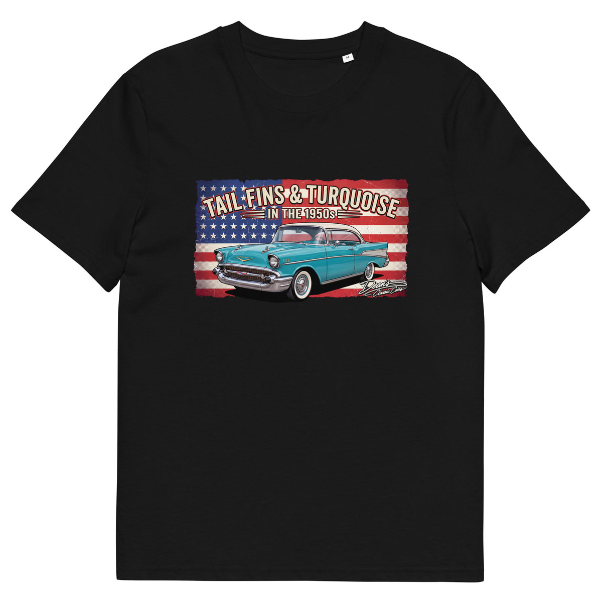 Bel Air Tropical Turquoise T-Shirt - Dean's Classic Cars